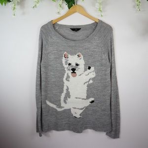 Jack By Bb Dakota Dancing Dog Sweater M